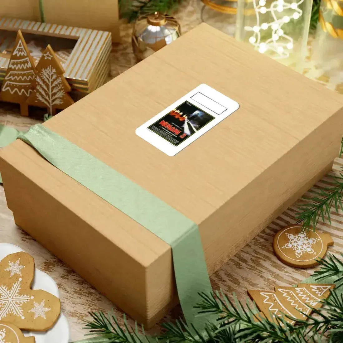 DEMONS 2 (ITALIAN) 1986 Movie Poster - STICKER Vinyl Kiss-Cut Decal - The Sticker Space