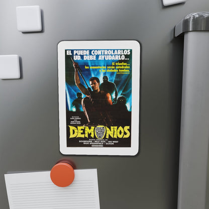 DEMONS (ARGENTINA) 1985 Movie Poster - Die-Cut Magnet-The Sticker Space