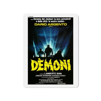 DEMONS (ITALIAN) 1985 Movie Poster - Refrigerator Magnet - The Sticker Space