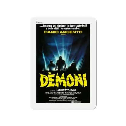 DEMONS (ITALIAN) 1985 Movie Poster - Refrigerator Magnet - The Sticker Space