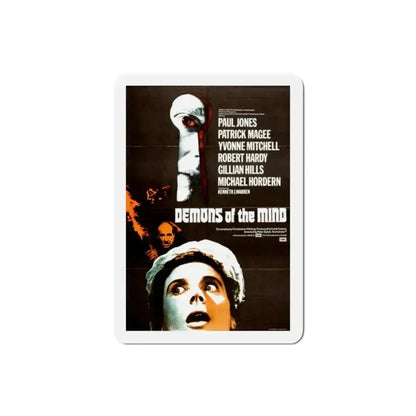 Demons of the Mind 1974 Movie Poster Refrigerator Magnet 2 Inch - The Sticker Space