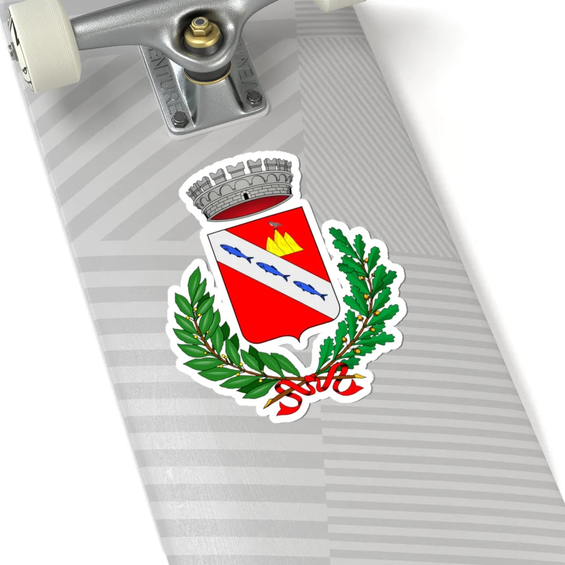 Demonte-Stemma (Italy) (Coat of Arms) STICKER Vinyl Kiss-Cut Decal - The Sticker Space