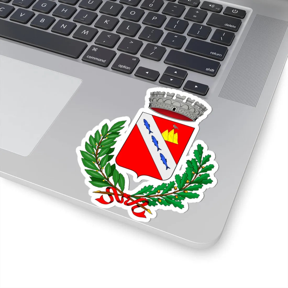 Demonte-Stemma (Italy) (Coat of Arms) STICKER Vinyl Kiss-Cut Decal - The Sticker Space