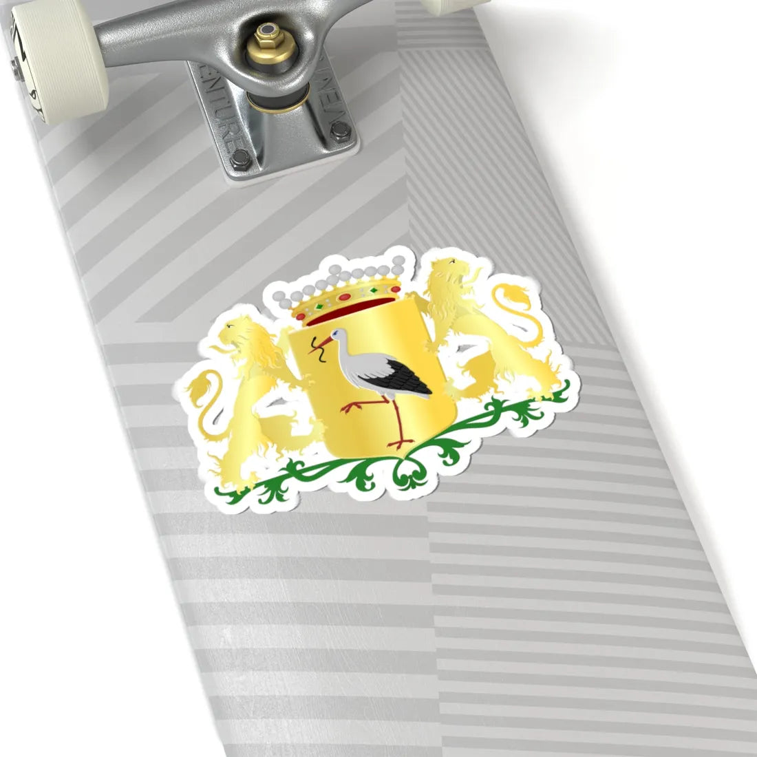 Den Haag wapen 1954 (Netherlands) (Coat of Arms) STICKER Vinyl Kiss-Cut Decal - The Sticker Space