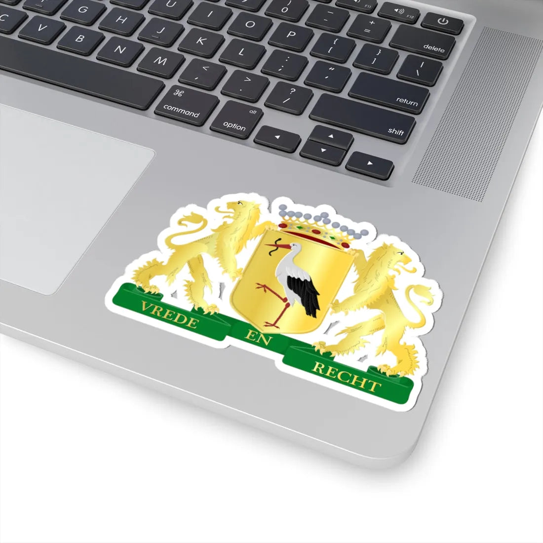 Den Haag wapen III (Netherlands) (Coat of Arms) STICKER Vinyl Kiss-Cut Decal - The Sticker Space