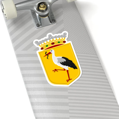 Den Haag wapen zonder schildhouders (Netherlands) (Coat of Arms) STICKER Vinyl Kiss-Cut Decal - The Sticker Space