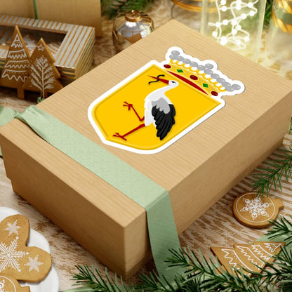 Den Haag wapen zonder schildhouders (Netherlands) (Coat of Arms) STICKER Vinyl Kiss-Cut Decal - The Sticker Space