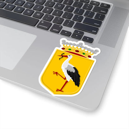Den Haag wapen zonder schildhouders (Netherlands) (Coat of Arms) STICKER Vinyl Kiss-Cut Decal - The Sticker Space