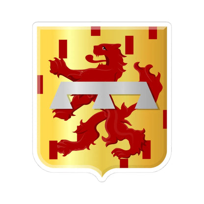 Den Tol wapen (Netherlands) (Coat of Arms) STICKER Vinyl Kiss-Cut Decal 4 Inch White - The Sticker Space