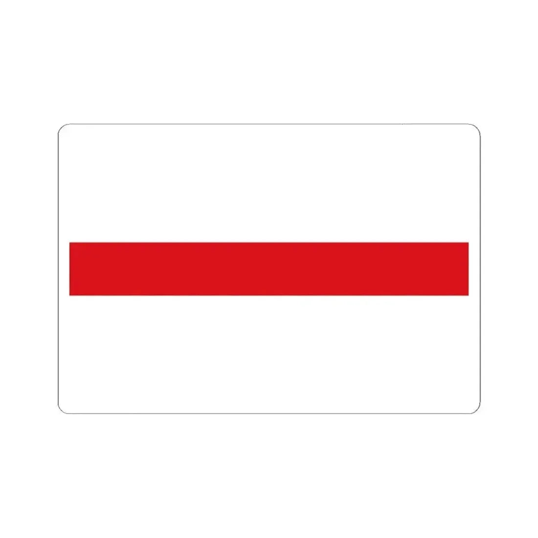 Dendermonde Belgium (Belgium) STICKER Vinyl Kiss-Cut Decal 6 Inch White - The Sticker Space