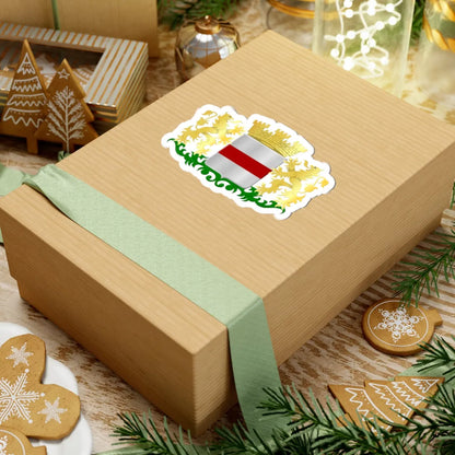 Dendermonde wapen (Belgium) (Coat of Arms) STICKER Vinyl Kiss-Cut Decal - The Sticker Space