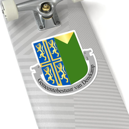 Denekamp wapen 1898 (Netherlands) (Coat of Arms) STICKER Vinyl Kiss-Cut Decal - The Sticker Space