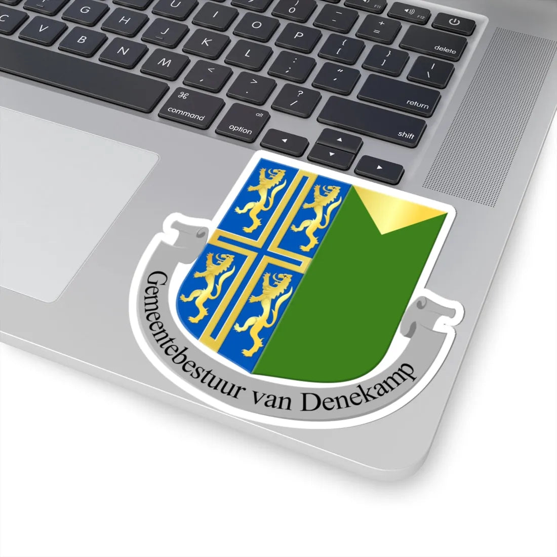 Denekamp wapen 1898 (Netherlands) (Coat of Arms) STICKER Vinyl Kiss-Cut Decal - The Sticker Space