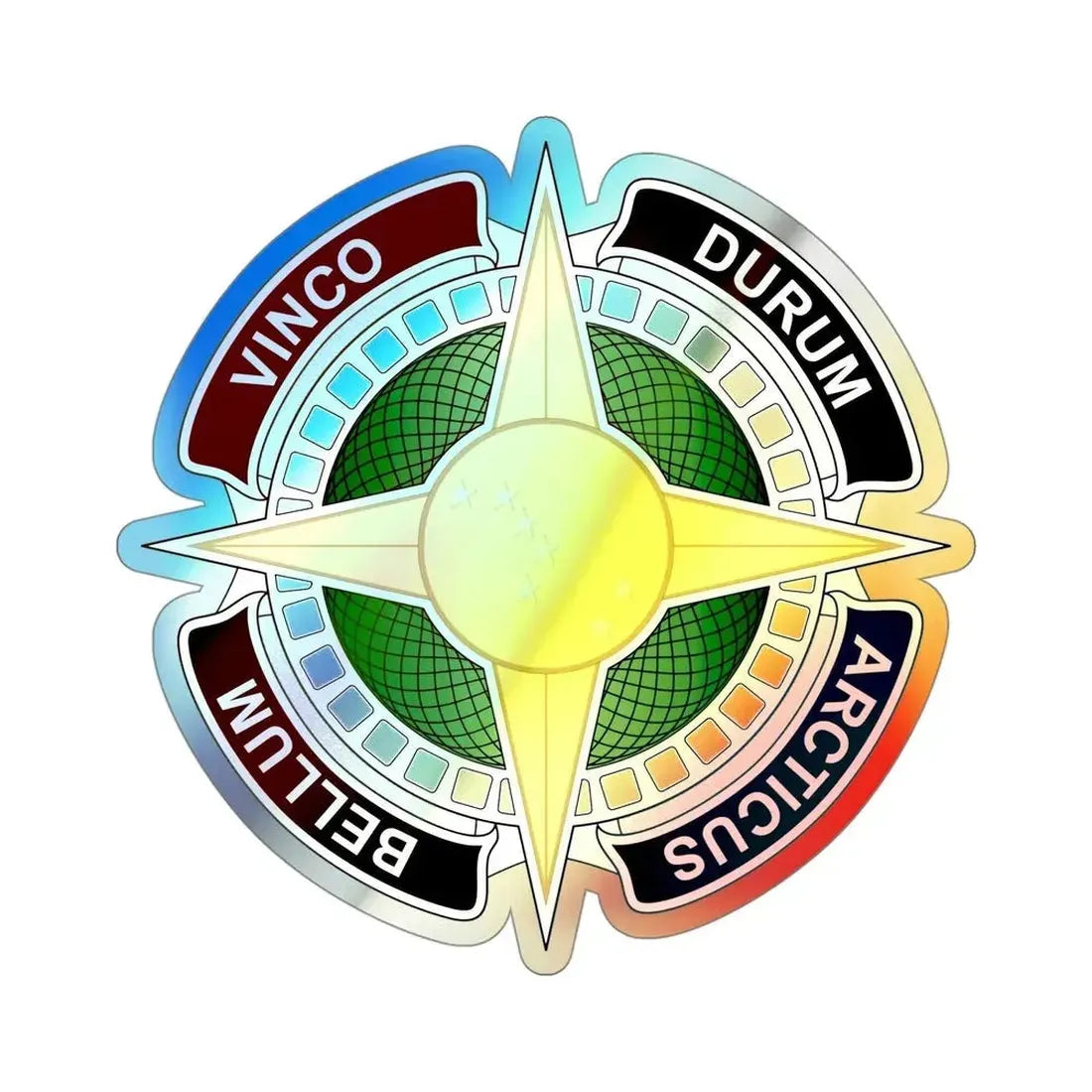 Dental Health Activity Alaska (U.S. Army) Holographic STICKER Die-Cut Vinyl Decal - The Sticker Space