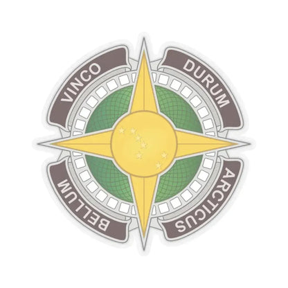 Dental Health Activity Alaska (U.S. Army) STICKER Vinyl Kiss-Cut Decal 2 Inch Transparent - The Sticker Space