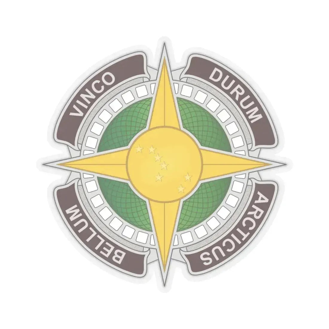 Dental Health Activity Alaska (U.S. Army) STICKER Vinyl Kiss-Cut Decal 3 Inch Transparent - The Sticker Space