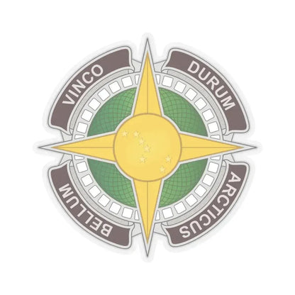 Dental Health Activity Alaska (U.S. Army) STICKER Vinyl Kiss-Cut Decal 3 Inch Transparent - The Sticker Space