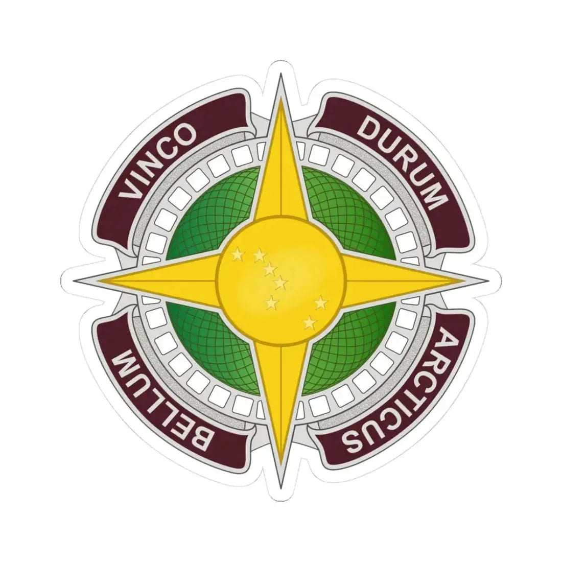 Dental Health Activity Alaska (U.S. Army) STICKER Vinyl Kiss-Cut Decal 3 Inch White - The Sticker Space