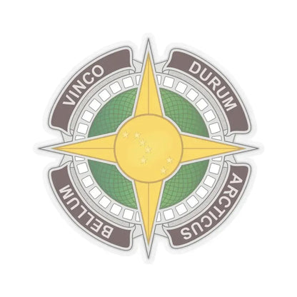 Dental Health Activity Alaska (U.S. Army) STICKER Vinyl Kiss-Cut Decal 4 Inch Transparent - The Sticker Space