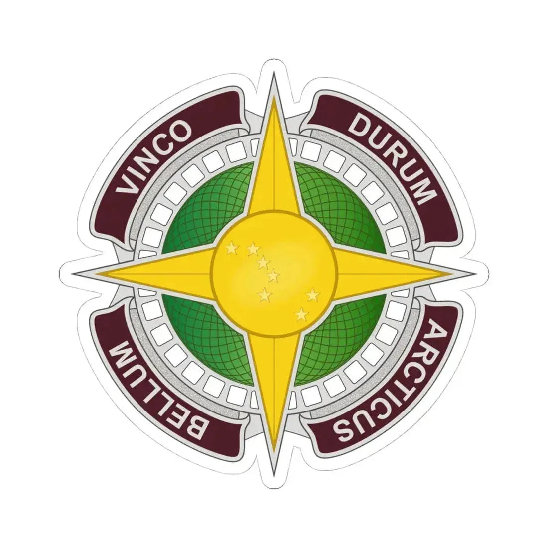 Dental Health Activity Alaska (U.S. Army) STICKER Vinyl Kiss-Cut Decal 4 Inch White - The Sticker Space