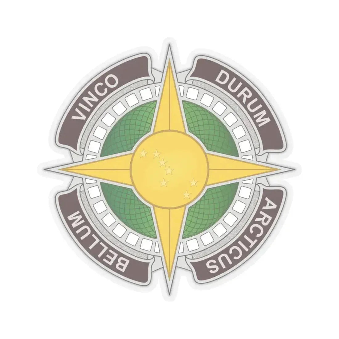 Dental Health Activity Alaska (U.S. Army) STICKER Vinyl Kiss-Cut Decal 6 Inch Transparent - The Sticker Space