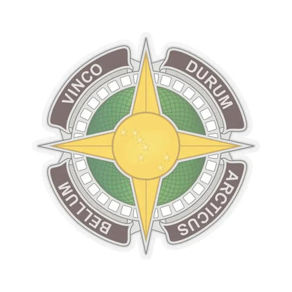 Dental Health Activity Alaska (U.S. Army) STICKER Vinyl Kiss-Cut Decal 6 Inch Transparent - The Sticker Space