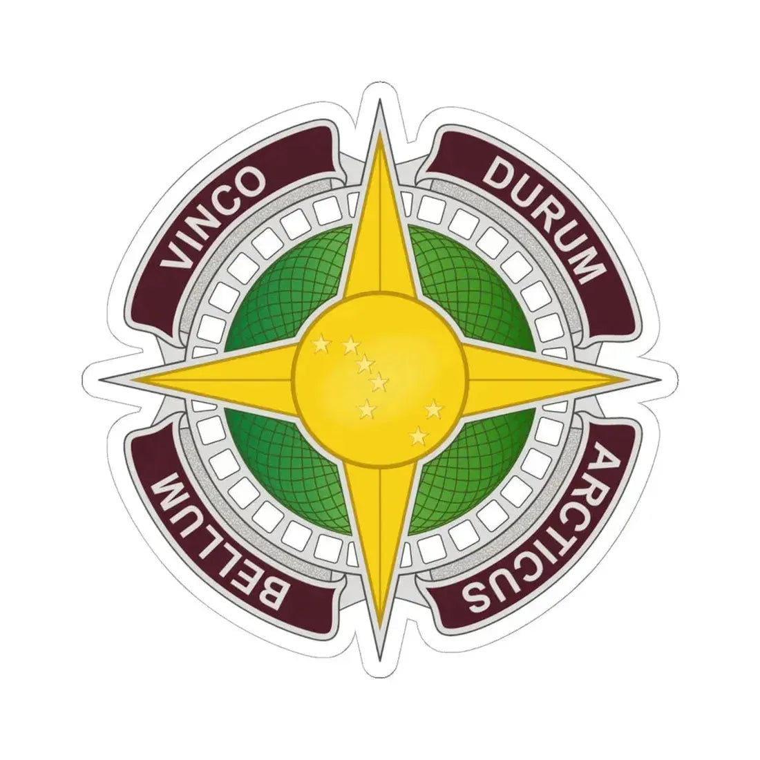 Dental Health Activity Alaska (U.S. Army) STICKER Vinyl Kiss-Cut Decal 6 Inch White - The Sticker Space