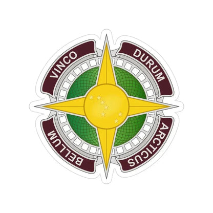 Dental Health Activity Alaska (U.S. Army) Transparent STICKER Die-Cut Vinyl Decal 3 Inch - The Sticker Space