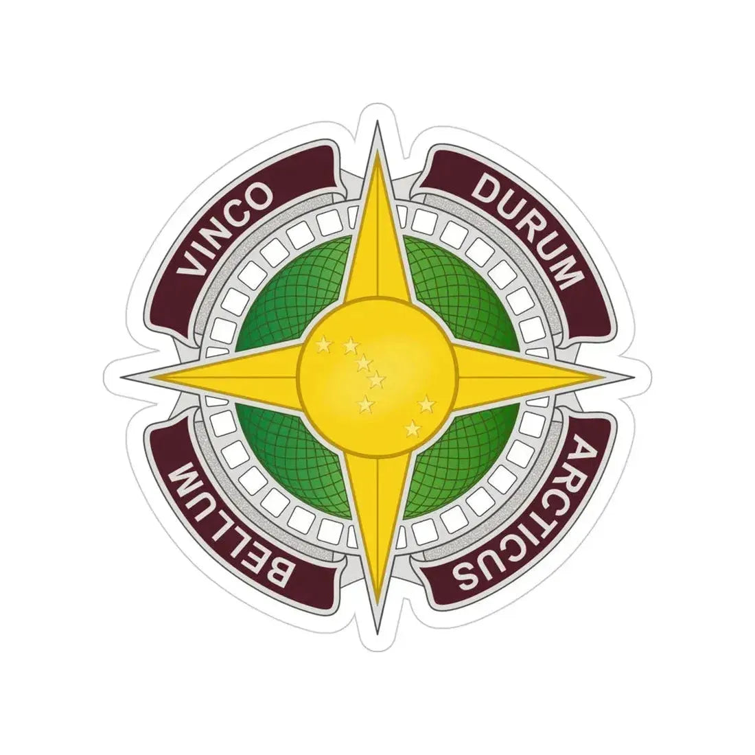 Dental Health Activity Alaska (U.S. Army) Transparent STICKER Die-Cut Vinyl Decal 4 Inch - The Sticker Space