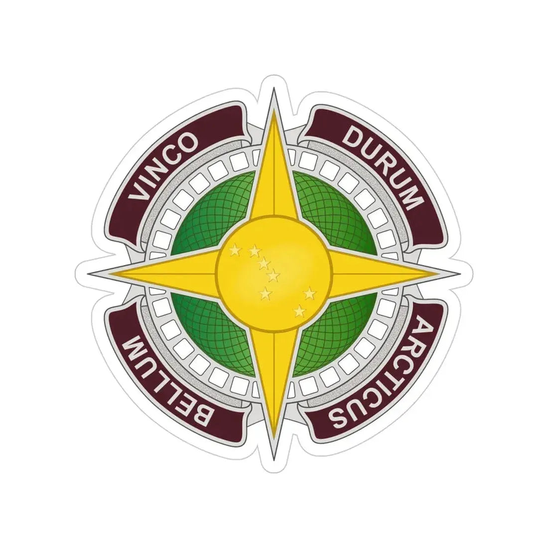 Dental Health Activity Alaska (U.S. Army) Transparent STICKER Die-Cut Vinyl Decal 4 Inch - The Sticker Space