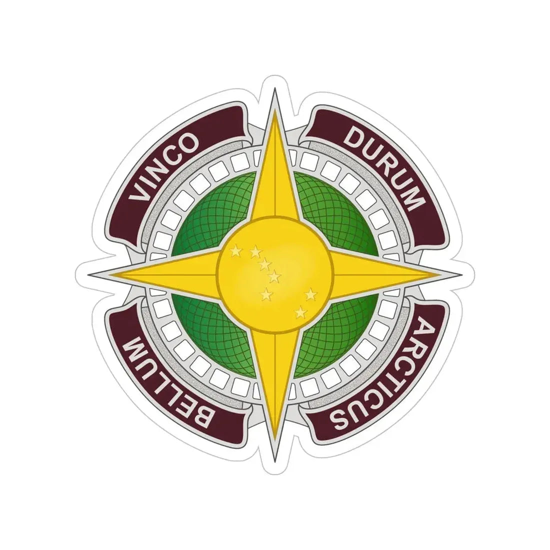 Dental Health Activity Alaska (U.S. Army) Transparent STICKER Die-Cut Vinyl Decal 6 Inch - The Sticker Space