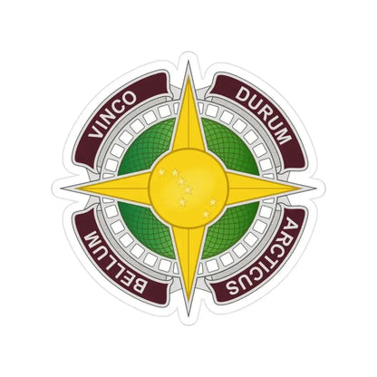 Dental Health Activity Alaska (U.S. Army) Transparent STICKER Die-Cut Vinyl Decal - The Sticker Space