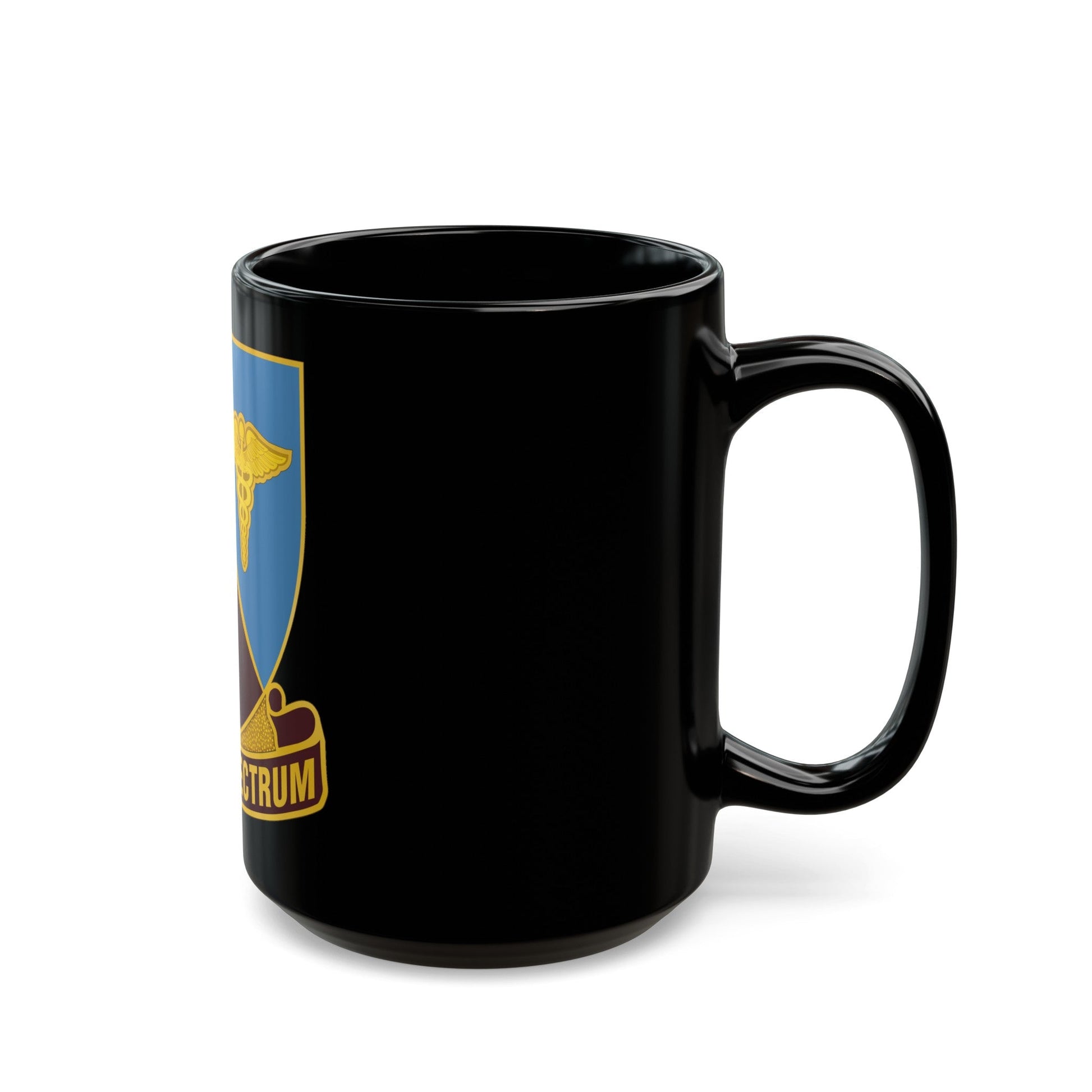 Dental Health Activity Atlantic (U.S. Army) Black Coffee Mug-The Sticker Space