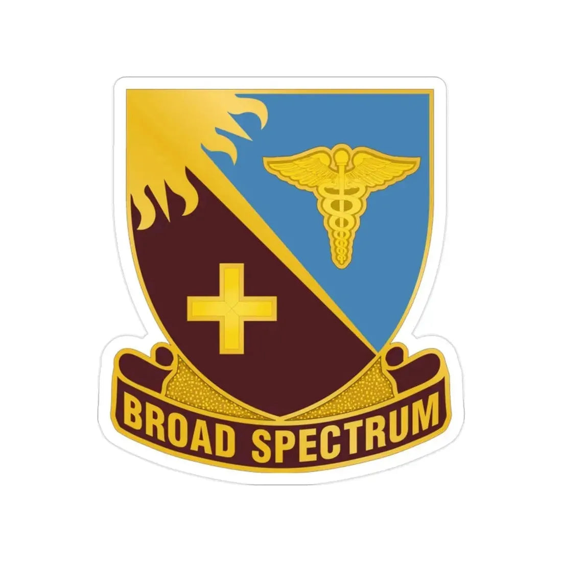 Dental Health Activity Atlantic (U.S. Army) Transparent STICKER Die-Cut Vinyl Decal 2 Inch - The Sticker Space