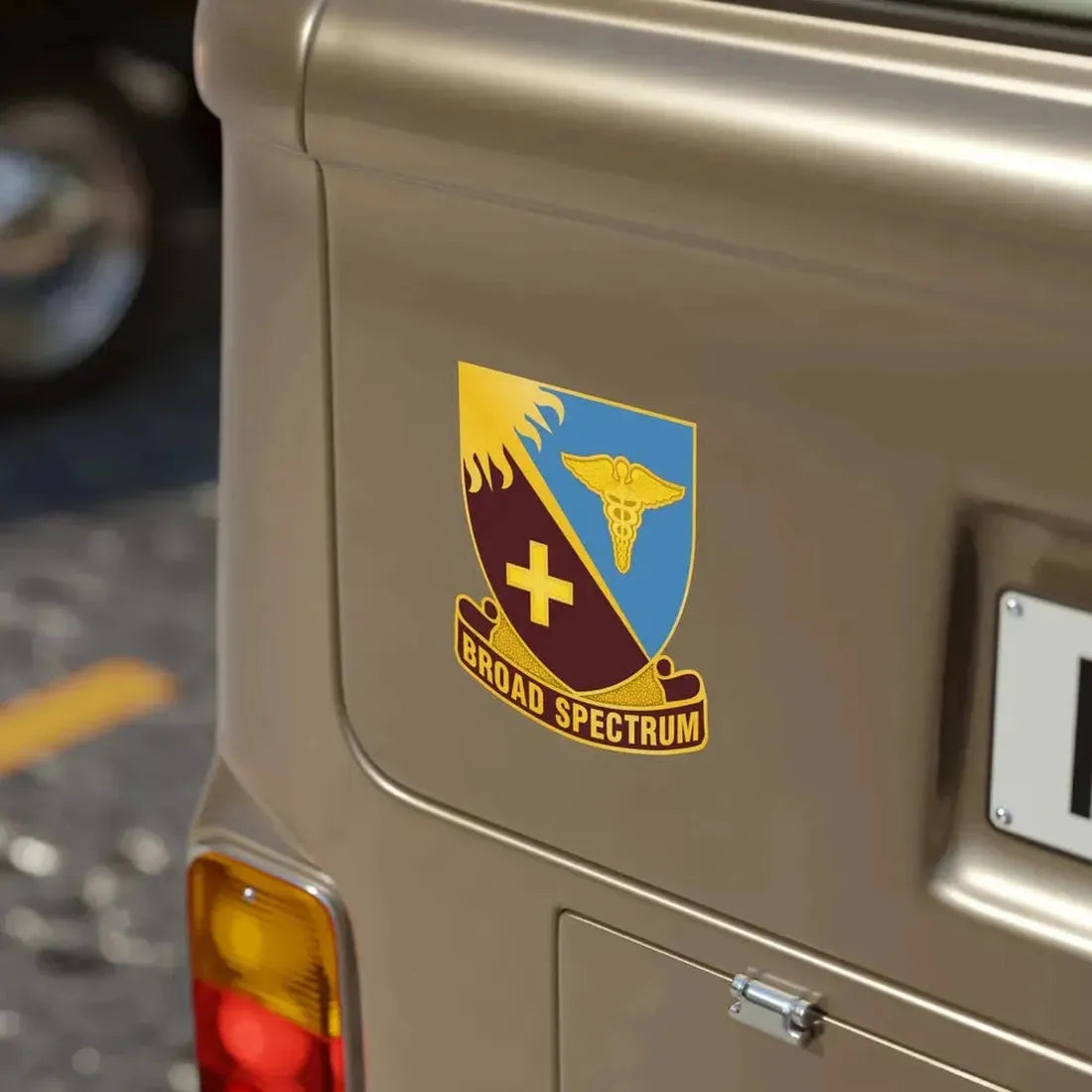 Dental Health Activity Atlantic (U.S. Army) Transparent STICKER Die-Cut Vinyl Decal - The Sticker Space