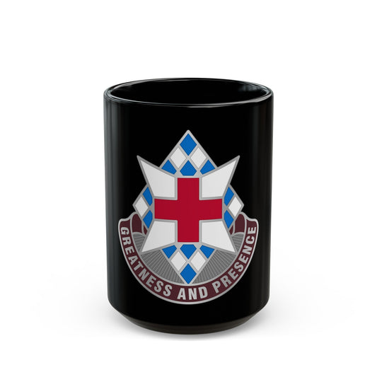 Dental Health Activity Bavaria (U.S. Army) Black Coffee Mug-15oz-The Sticker Space