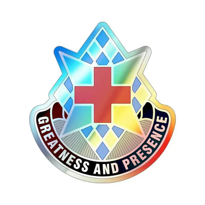 Dental Health Activity Bavaria (U.S. Army) Holographic STICKER Die-Cut Vinyl Decal 5 Inch Holographic - The Sticker Space