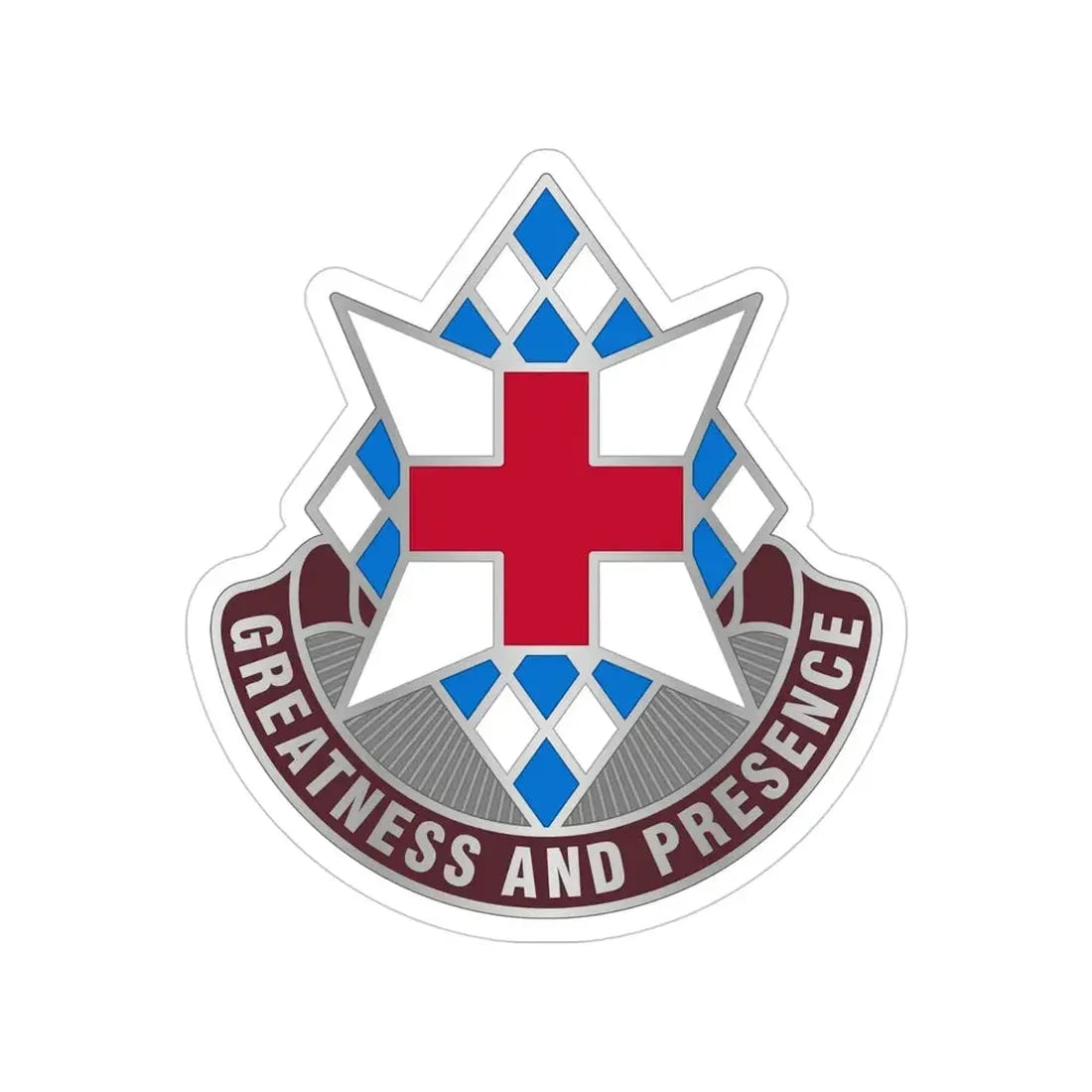 Dental Health Activity Bavaria (U.S. Army) Transparent STICKER Die-Cut Vinyl Decal 4 Inch - The Sticker Space