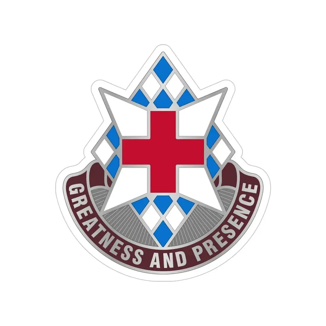 Dental Health Activity Bavaria (U.S. Army) Transparent STICKER Die-Cut Vinyl Decal 5 Inch - The Sticker Space