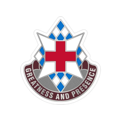 Dental Health Activity Bavaria (U.S. Army) Transparent STICKER Die-Cut Vinyl Decal - The Sticker Space