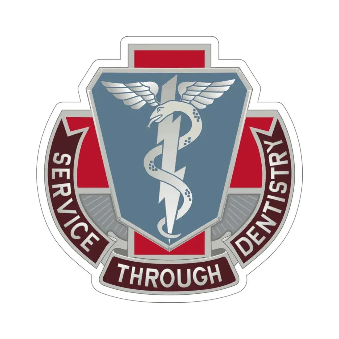 Dental Health Activity Fort Benning (U.S. Army) STICKER Vinyl Die-Cut Decal 5 Inch - The Sticker Space