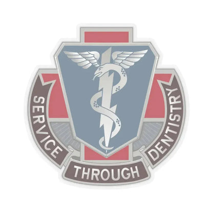 Dental Health Activity Fort Benning (U.S. Army) STICKER Vinyl Kiss-Cut Decal 6 Inch Transparent - The Sticker Space