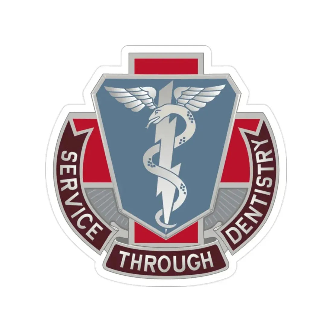 Dental Health Activity Fort Benning (U.S. Army) Transparent STICKER Die-Cut Vinyl Decal 2 Inch - The Sticker Space