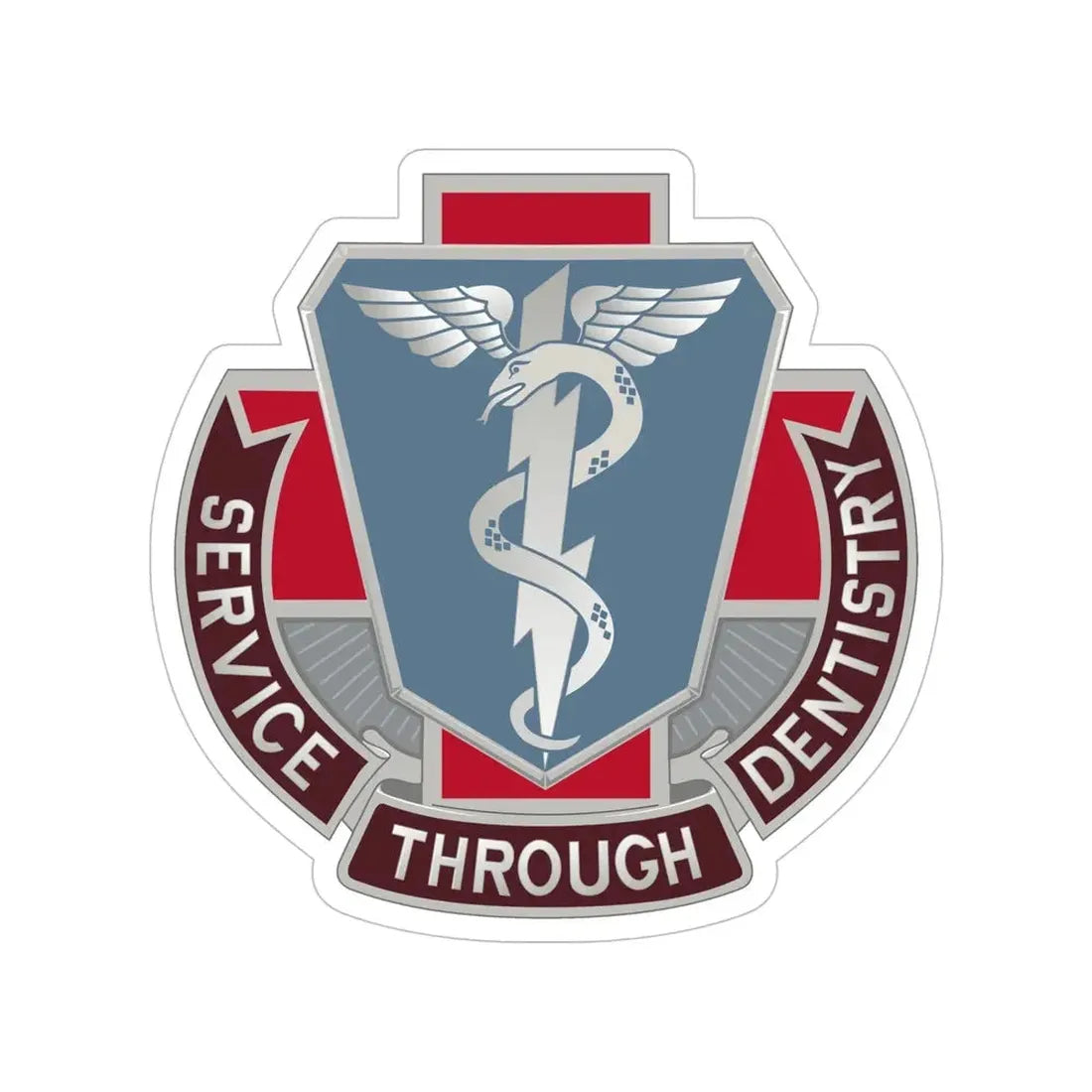 Dental Health Activity Fort Benning (U.S. Army) Transparent STICKER Die-Cut Vinyl Decal 6 Inch - The Sticker Space