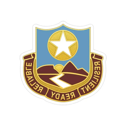 Dental Health Activity Fort Bliss (U.S. Army) REVERSE PRINT Transparent Die-Cut STICKER 2 Inch Die-Cut Transparent - The Sticker Space