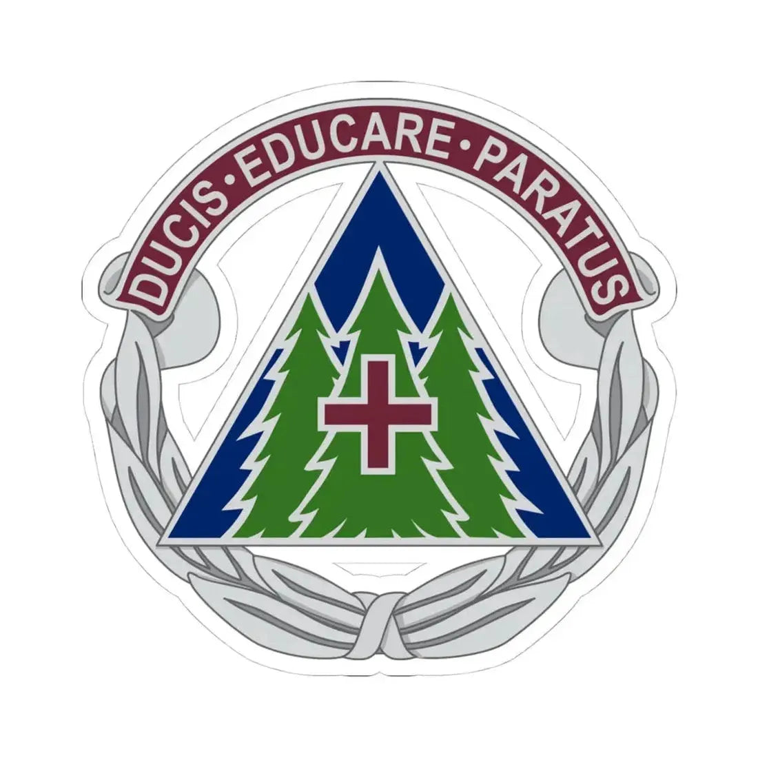 Dental Health Activity Fort Bragg (U.S. Army) STICKER Vinyl Kiss-Cut Decal 4 Inch White - The Sticker Space