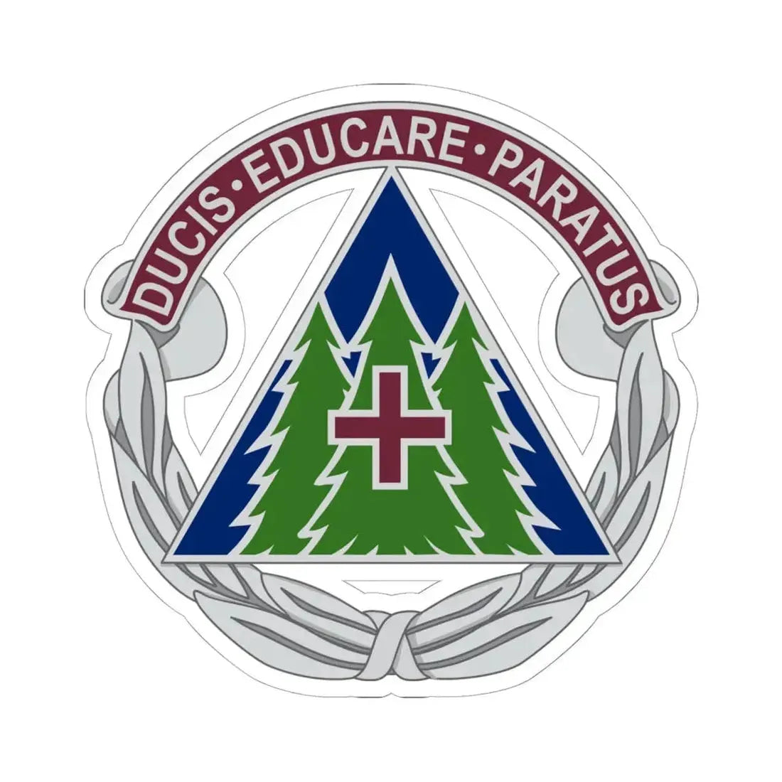 Dental Health Activity Fort Bragg (U.S. Army) STICKER Vinyl Kiss-Cut Decal 6 Inch White - The Sticker Space