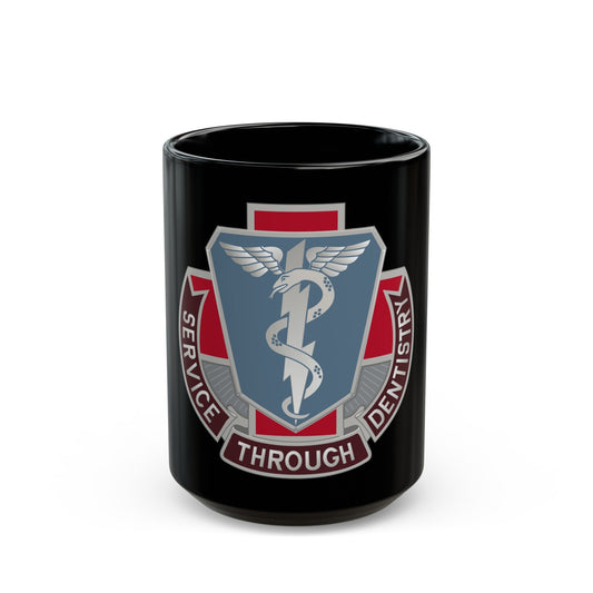 Dental Health Activity Fort Campbell (U.S. Army) Black Coffee Mug-15oz-The Sticker Space