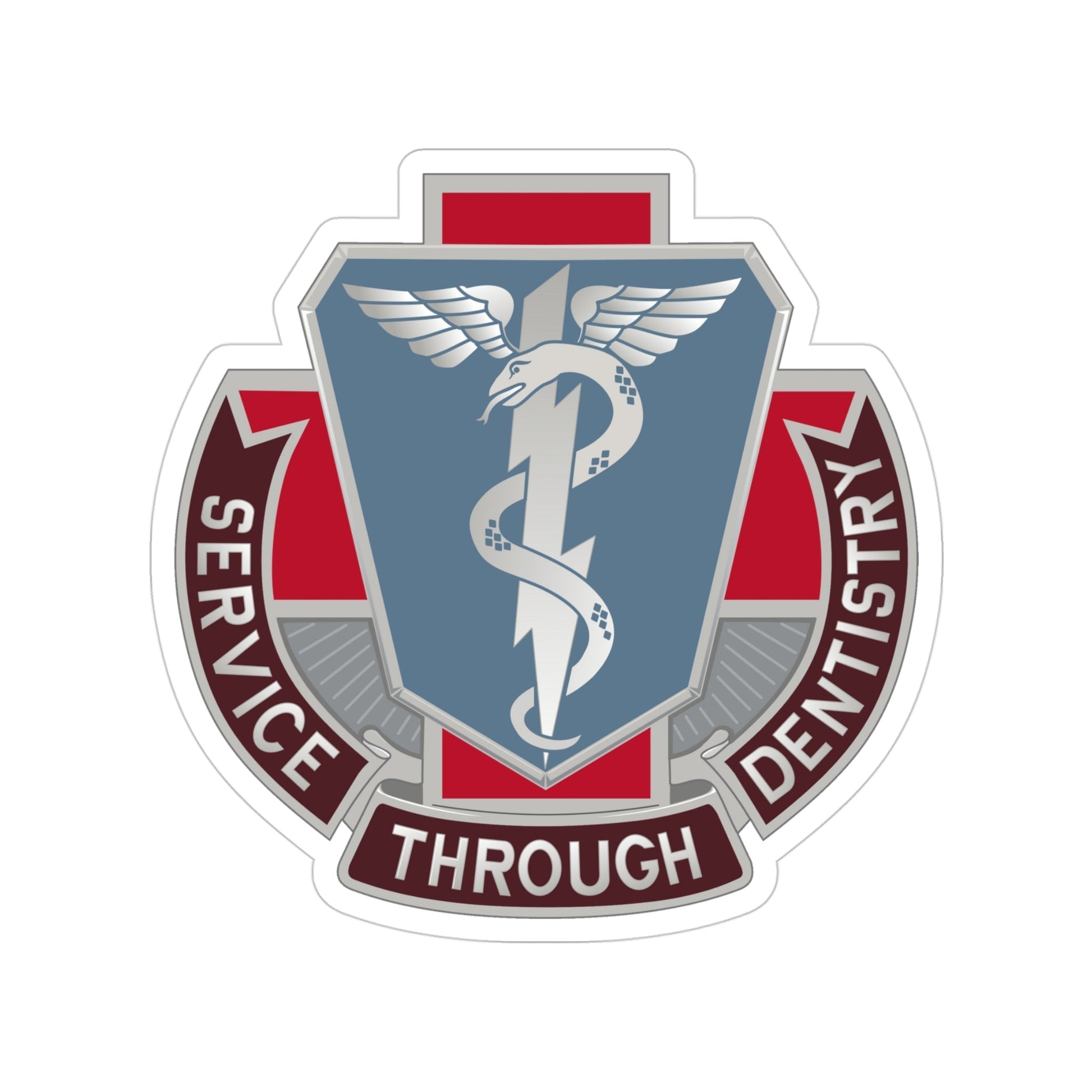 Dental Health Activity Fort Campbell (U.S. Army) Transparent STICKER Die-Cut Vinyl Decal-4 Inch-The Sticker Space