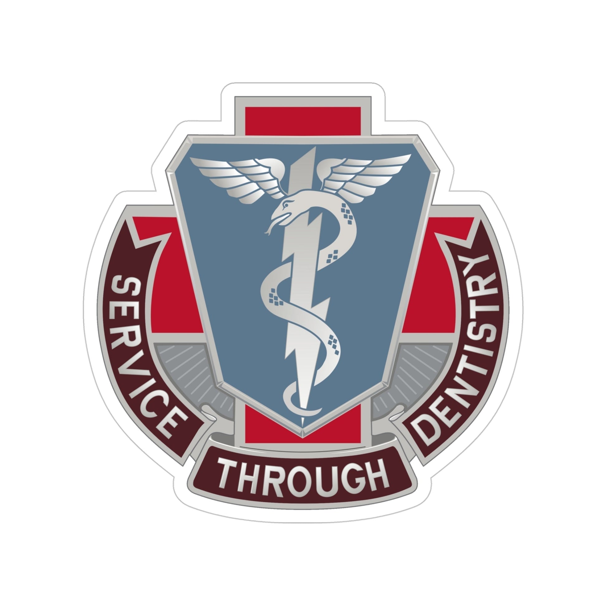 Dental Health Activity Fort Campbell (U.S. Army) Transparent STICKER Die-Cut Vinyl Decal-5 Inch-The Sticker Space